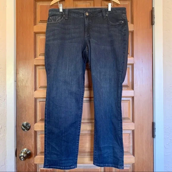 NIP Kut From The Kloth Stevie straight leg jeans 16W - Picture 6 of 12